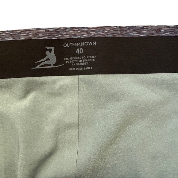 Outerknown Apex Trunks by Kelly Slater Men’s 40 Blue Heather NWT Boardshorts - Picture 6 of 10